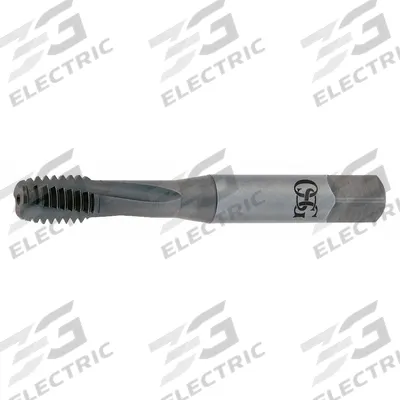 OSG Spiral Flute Tap: #6-32 UNC, H4 / 2B-3B, 2 Flute - Spiral-Flute Taps for Steel & Stainless Steel