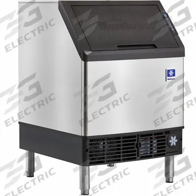 MANITOWOC Ice Machine: Dice, 250 lb Ice per Day, Water Cooled, 38 1/2 in Ht, 26 in Wd - Undercounter Ice Machines