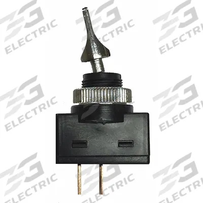 BATTERY DOCTOR Automotive Switch: Toggle Switch, SPST, 2 Connections, Off/On, Silver - Automotive Toggle Switches