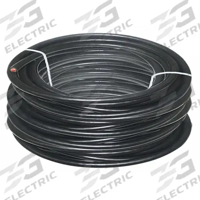 WESTWARD Battery Jumper Cable: 4/0 ga, 100 ft Cable Lg, Black - Cut to Length Jumper Cables