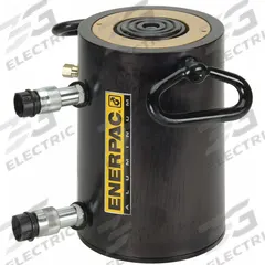 ENERPAC Hydraulic Ram: Double Acting, 100 ton Nominal Capacity, 4 in Nominal Stroke Lg, Aluminum (MPN RAR1004). Key specifications — attr98927: ENERPAC.