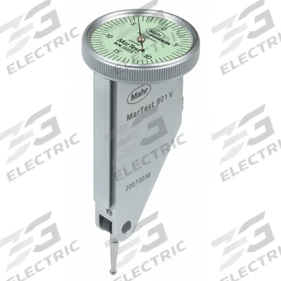 MAHR Vertical Dial Test Indicator: -0.015 in to 0.015 in, Vertical, Inch - Dial Test Indicators - Vertical Style