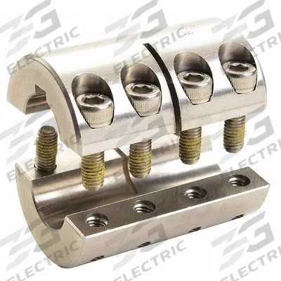 RULAND MANUFACTURING Rigid Shaft Coupling: 40 mm Bore Dia 1, 40 mm Bore Dia 2, Round Keyed - Two-Piece Rigid Shaft Couplings