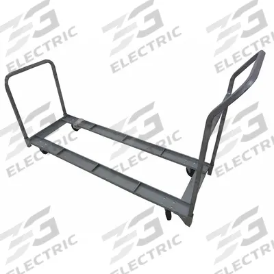 Dayton Chair Cart: 300 lb, 67 in L x 22 in W x 41 1/2 in H, For 32 Chairs - Carts for Folding & Stacking Chairs