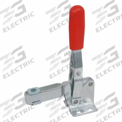 JW WINCO Vertical Acting Toggle Clamp: Vertical Handle, Flange Base Mounting - Standard Toggle Clamps