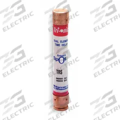 MERSEN Fuse: Class RK5, TRS-RID Series, Time-Delay, 30 A, 600 V AC, 300 V DC, Indicating (MPN TRS30RID). Key specifications — Series: TRS-RID.