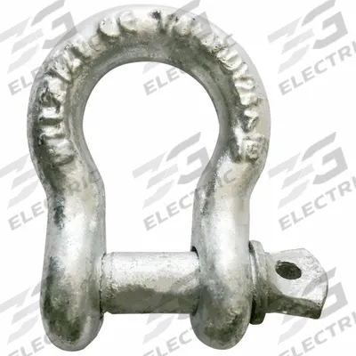 APPROVED VENDOR Anchor Shackle: Anchor Shackle, 5,200 lb Working Load Limit - High-Strength Anchor Shackles for Lifting