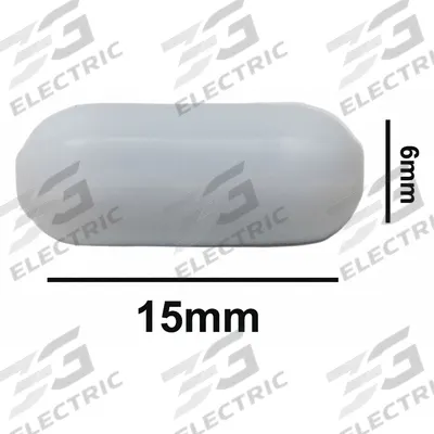 SP SCIENCEWARE Stirring Bar: Octagon, Alnico, 15 mm Overall Lg, 6 mm Dia, Autoclavable - Octagonal Stir Bars