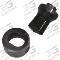 HUSKIE TOOLS Punch and Die Set: Oblong Punch, 5/16 in x 13/16 in Punch Size, Steel, 1 I.D. Pilots (MPN SHD-516X1316). Key specifications — attr277229: HUSKIE TOOLS; attr255989: 5/16 in x 13/16 in; attr255991: Oblong; attr255992: Single Punch and Die Sizes; attr255993: Steel.
