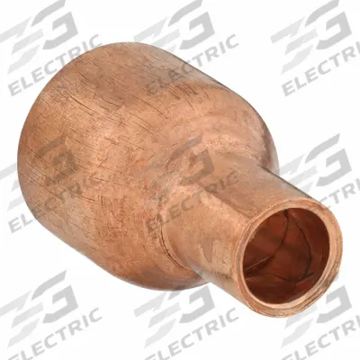 NIBCO Sweat Fitting Coupling: 3/8 in CTS x 1/8 in CTS, Cup x FTG, Wrot Copper (MPN 600R 3/8X1/8) - Wrot Copper Tube Fittings