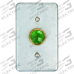 APPLETON ELECTRIC Weatherproof Cover: Steel, FD/FS, Pilot Lamps, 1 Gangs, 4 9/16 in Overall Ht (MPN FSK-1JG). Key specifications — Brand: APPLETON ELECTRIC; Color: Green; Compatible with Product Type: Pilot Lamps; Compatible with Series: FD; Mounting Orientation: Horizontal or Vertical.