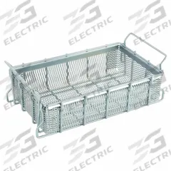 MARLIN STEEL WIRE PRODUCTS Parts Washer Basket: Rectangular, Steel, Silver, 16 in Basket Lg (MPN 00-00363272-14). Key specifications — Handle Included: Handle Included; Mesh Opening Size: 1/4 in; Stackable: Stackable; Lid Included: Lid Not Included; Brand: MARLIN STEEL WIRE PRODUCTS.