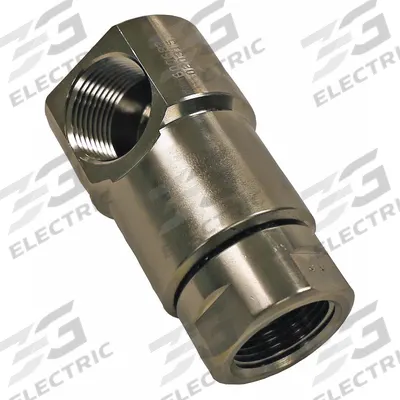 REELCRAFT Swivel: 1 in FNPT, 1 in FNPT, For 2400/30000 Reel Series, 3,000 psi Max Op Pressure - Carbon Steel Hose Reel Swivels