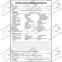 JJ KELLER Driver Vehicle Inspection Form: Carbon, Driver Vehicle Inspection Report, 3-Ply, 723. Key specifications — Manufacturer Part Number: 723; Language: English; Brand: JJ KELLER; Format: Book; Features: Lists Specific Tractor and Trailer Parts; Form Type: Driver Vehicle Inspection Report; Includes Carbon: Carbon; Ply Count: 3-Ply.