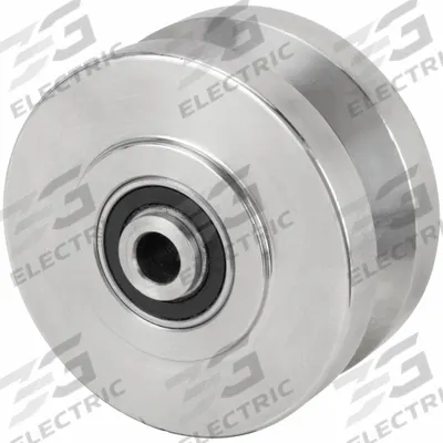 APPROVED VENDOR Track Wheel: 6 in Wheel Dia., 2 in Wheel Wd, 1,200 lb Load Capacity - V-Groove Track Wheels