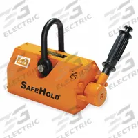 ERIEZ Lifting Magnet: 1,500 lb Max Load Capacity, 1,500 lb Max Flat Load Capacity, Pull Lever (MPN RPL-15). Key specifications — Brand: ERIEZ; Manufacturer Part Number: RPL-15.