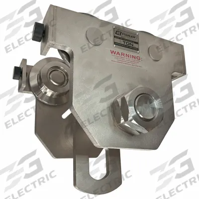 OZ LIFTING PRODUCTS Push Beam Trolley: Push - Corrosion Resistant Push Trolleys for Hoists