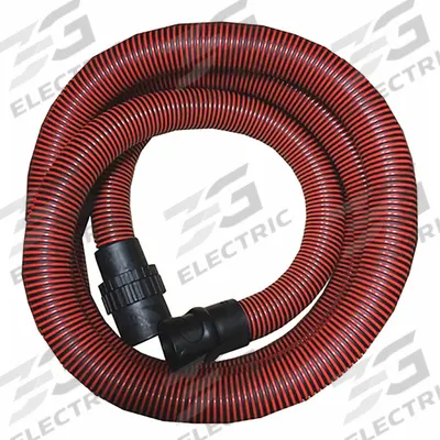 MILWAUKEE Vacuum Hose: 1 3/8 in Hose Dia, 13 ft Hose Lg, Plastic - Antistatic Vacuum Hoses