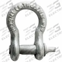 APPROVED VENDOR Anchor Shackle: Anchor Shackle, 1,500 lb Working Load Limit, Alloy Steel, Silver (MPN 55AY16). Key specifications — Body Color: Silver; Brand: APPROVED VENDOR.