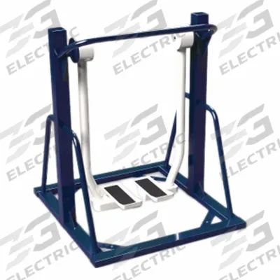 TRIACTIVE USA Air Walker: 48 in Overall Ht, 37 in Overall Lg, 37 in Overall Wd, Blue/Green - Outdoor Fitness Stations