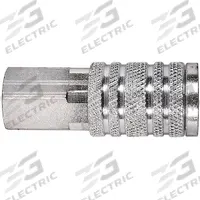 APPROVED VENDOR Quick Connect Hose Coupling: 3/8 in Body Size, 3/8 in Hose Fitting Size, Sleeve (MPN 5ZLP4). Key specifications — Brand: APPROVED VENDOR; Thread Size: 3/8"-18; Coupling Locking Type: Sleeve; Hose Fitting Gender: Female.