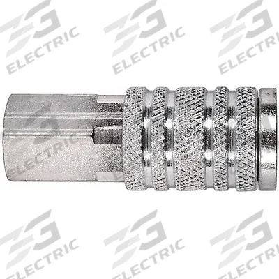 Grainger Quick Connect Hose Coupling: 3/8 in Body Size - Industrial Interchange Steel Quick-Connect Air Coupling Bodies