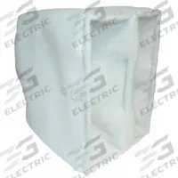 GRAINGER Cube Air Filter: 20 in x 20 in x 10 in, 2 Pockets, Synthetic, Blue/White, MERV 8 (MPN 2GHU4). Key specifications — Performance Rating: MERV 8; Brand: GRAINGER; Media Color: Blue; Frame or Header Material: Galvanized Steel; Media Material: Synthetic; Surface Tackifier: Yes.