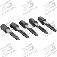 SPEEDTAPS Straight Flute Tap: 1/2"-13 UNC, H2 / 2B, 4 Flute, Plug Chamfer, 5 PK (MPN SPDTPS1/2 X5). Key specifications — attr1300148: Impact Rated; attr1300120: SPEEDTAPS.