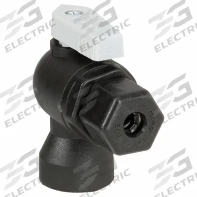 Parker Manual Two-Way Ball Valve: 1/4 in, Polypropylene, Angle, Sweat x FNPT - NSF 51 Compliant Polypropylene Ball Valves