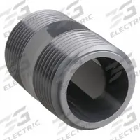 APPROVED VENDOR Pipe Nipple: PVC, 1 1/2 in Nominal Pipe Size, 1 3/4 in Overall Lg, Schedule 80, Gray (MPN 861-213). Key specifications — Brand: APPROVED VENDOR; Standards: NSF 14; Material Trade Name: Industrial; Material: PVC.