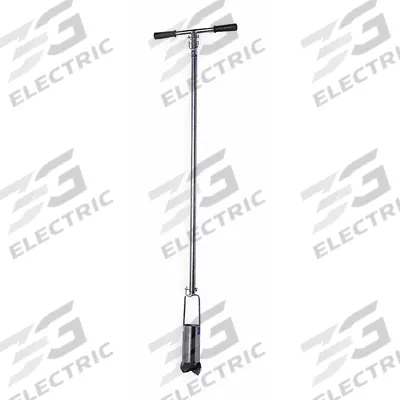 AMS Telescoping Mud Auger Kit: 3 1/4 in Overall Dia, 5 1/4 ft Overall Lg, Steel - Soil Auger Kits