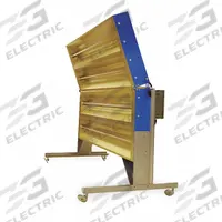 FOSTORIA Electric Infrared Heater: 4800W Watt Output, Hardwired, 240V AC, 1 or 3 Phase, Quartz Lamp (MPN HP-5-QT). Key specifications — NEMA Plug Configuration: Hardwired; Heater Mounting Position: Horizontal Burn; Includes: Steel Casters; Phase: 1 or 3; Wattage Output: 4800W; Voltage: 240V AC; Brand: FOSTORIA; Element Type: Quartz Lamp.