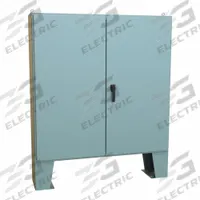HAMMOND Electrical Enclosure: Steel, 60 in x 60 in x 13 in, NEMA 12, w/Panel, Solid Cover, Hinged (MPN 1422D12F). Key specifications — Brand: HAMMOND; Closure Method: Handle; Knockouts: Not Included.
