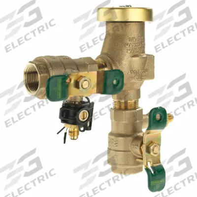 Watts Anti-Siphon Backflow Preventer: 3/4 LF800M4-QT-FZ, FNPT x FNPT, For Water Media - Lead-Free Pressure Vacuum Breakers