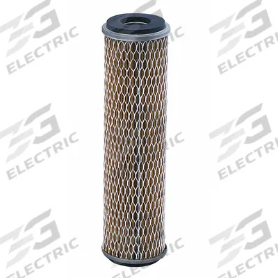 Parker Water Filter Cartridge: 0.5 micron, Pleated, 21 gpm - Pleated Water Filter Cartridges