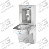 OASIS Drinking Fountain with Bottle Filler: On-Wall, 8 gph @ 50°F, Touchless Sensor, Stainless Steel (MPN PG8EBFT STN). Key specifications — Brand: OASIS; Housing Material: Stainless Steel; Filter Access: Top Panel Access; Housing Finish: Stainless; Chilling Capacity: 8 gph @ 50°F; Housing Color: Silver.