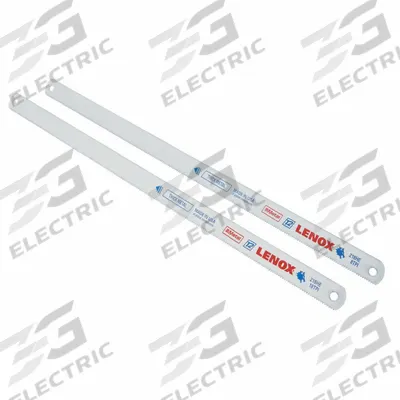 LENOX Hacksaw Blade: 12 in Blade Lg, Bi-Metal, 18, 1/2 in Blade Wd, 0.03125 in Blade Thick - General Purpose Hacksaw Blades