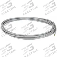 CHAINFLEX Control Cable: 16 AWG, 3 Conductors, 25 ft, PUR Jacket, 1,000 V (MPN CF77-UL-15-03-25). Key specifications — Conductor Material: Copper; Conductor Configuration: Single; Minimum Bend Radius Factor - Fixed: 4 x OD; Minimum Bend Radius Factor - Flexible: 5 x OD; Includes Ground: Yes; Minimum Bend Radius Factor - E-Chain: 6.8 x OD; Resistance Properties: Notch Resistance; Standards: CE.