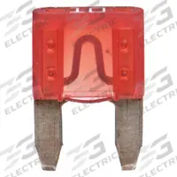 BUSSMANN Automotive Fuse: ATM Series, Fast-Acting, 10 A, 32 V DC, Non-Indicating (MPN ATM-10). Key specifications — Series: ATM; Brand: BUSSMANN; Fuse Profile: Standard Profile.