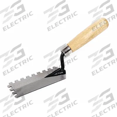 WESTWARD Notched Trowel: Blade Shape Square - Tile Trowels