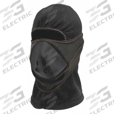 N-FERNO BY ERGODYNE Balaclava: Balaclava, Black, Universal, Balaclava, Fleece - Balaclavas