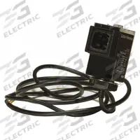 EATON Photoelectric Sensor: Non-Terminated Cable, 10-40V DC, NPN and PNP (MPN 1351E-6517). Key specifications — Brand: EATON; Electrical Connection: Bare Wire; Manufacturer Part Number: 1351E-6517; Body Material: Plastic; DC Supply Voltage Rating: 10-40V DC; NEMA Enclosure Rating: 12; Series: Enhanced 50; Electrical Installation Type: Prewired Cable.