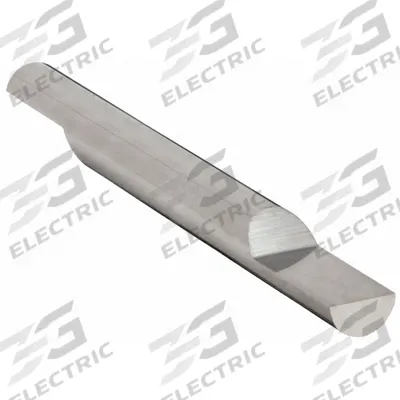 APPROVED VENDOR Engraving Blank: Double End, Carbide, 1/2" Dia, 5/8" Split Lg, 3" OAL - Double-End Carbide Engraving Tool Blanks