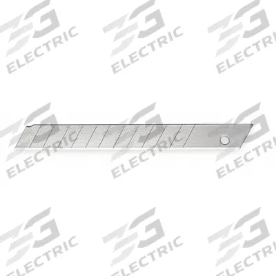 WESTWARD Snap-Off Blade: 3 1/4 in Blade Lg, 3/8 in Blade Wd, 0.02 in Blade Thick - Straight-Edge Standard-Tip Replacement Snap-Off Blades