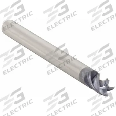 WIDIA HANITA Square End Mill: Carbide, TiAlN Coated, 4 Flute, 1/2" Mill Dia, 5/8" LOC - Fast-Cutting Carbide Square End Mills for Steel & Cast Iron