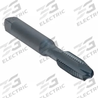 CLEVELAND Spiral Point Tap: #4-40 UNC, H2 / 2B, 2 Flute, Plug Chamfer - General Purpose Spiral-Point Taps