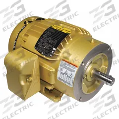 BALDOR General Purpose Motor: C-Face Mount, Totally Enclosed Fan Cooled, 2 hp, 208-230/460V AC (MPN CEM3587T). Key specifications — Brand: BALDOR; Nameplate Voltage @ 60 Hz: 208-230/460V AC; Full Load Current @ 60 Hz: 5.8/2.9 A; Nameplate RPM @ 60 Hz: 1,200 RPM; Motor Enclosure: TEFC.