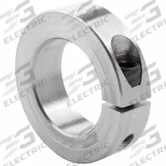 CLIMAX METAL PRODUCTS Shaft Collar: 1-Piece, Inch, Round, Clamp-On, 1 7/8 in Bore Dia, Aluminum (MPN 1C-187-A). Key specifications — attr85402: CLIMAX METAL PRODUCTS; attr666006: Inch.