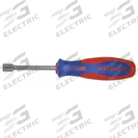 WESTWARD Hollow Round Shank Nut Driver: Straight, Metric, Without Magnetized Tip, Std, 7 mm Tip Size (MPN 401L43). Key specifications — attr1214485: Round; attr1214505: WESTWARD.