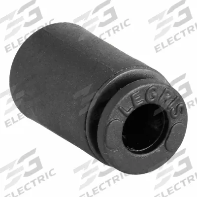 LEGRIS Push-Fit Cap: 4 mm OD Size, Push-to-Connect, Polymer, 9/16 in Overall Lg - Nylon & Nickel-Plated Brass Tube Fittings